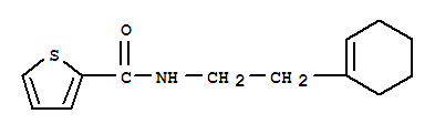 331986-82-4  2-Thiophenecarboxamide,N-[2-(1-cyclohexen-1-yl)ethyl]-