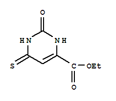 332025-18-0  4-Pyrimidinecarboxylicacid, 1,2,3,6-tetrahydro-2-oxo-6-thioxo-, ethyl ester 332025-18-0  4-Pyrimidinecarboxylicacid, 1,2,3,6-tetrahydro-2-oxo-6-thioxo-, ethyl ester