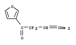 334873-84-6  3-Penten-1-one,2,2-difluoro-1-(3-furanyl)-4-methyl-