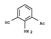 33720-72-8  Benzonitrile,3-acetyl-2-amino-