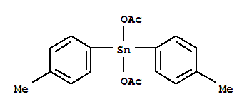 33756-38-6  Stannane,bis(acetyloxy)bis(4-methylphenyl)- (9CI)