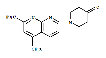 339011-61-9  4-Piperidinone,1-[5,7-bis(trifluoromethyl)-1,8-naphthyridin-2-yl]-