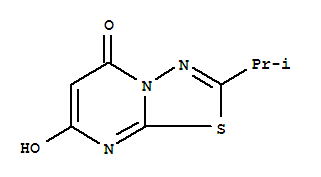 339012-62-3  5H-1,3,4-Thiadiazolo[3,2-a]pyrimidin-5-one,7-hydroxy-2-(1-methylethyl)-