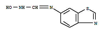 339071-25-9  Methanimidamide,N-6-benzothiazolyl-N'-hydroxy-