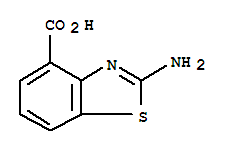 339571-41-4  4-Benzothiazolecarboxylicacid, 2-amino- 339571-41-4  4-Benzothiazolecarboxylicacid, 2-amino-