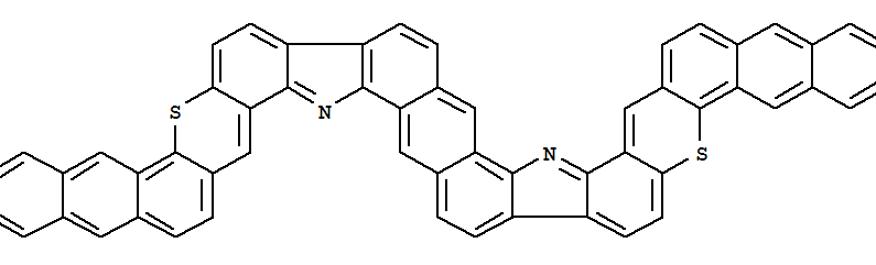 342-84-7  Bisanthra[2',1':5,6]thiopyrano[2,3-i:2',3'-i']benzo[1,2-a:4,5-a']dicarbazole(9CI)