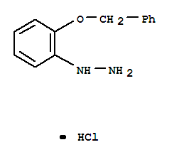 34288-06-7  Hydrazine,[2-(phenylmethoxy)phenyl]-, hydrochloride (1:1)