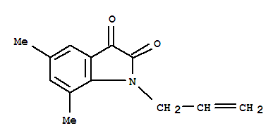 342893-81-6  1H-Indole-2,3-dione,5,7-dimethyl-1-(2-propen-1-yl)-