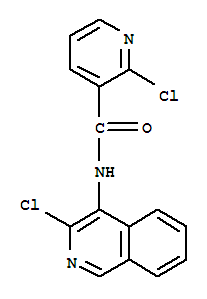 342899-39-2  3-Pyridinecarboxamide,2-chloro-N-(3-chloro-4-isoquinolinyl)-
