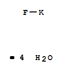 34341-58-7  Potassium fluoride(KF), tetrahydrate (9CI)