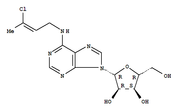 34366-97-7  Adenosine,N-(3-chloro-2-butenyl)- (8CI,9CI)