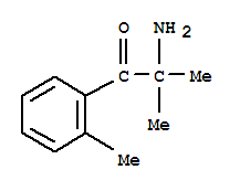 3445-69-0  1-Propanone,2-amino-2-methyl-1-(2-methylphenyl)-