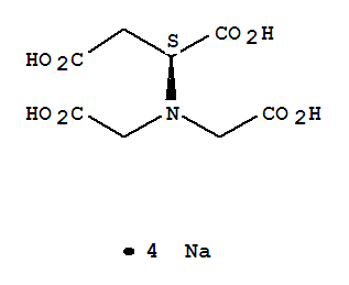34612-80-1  L-Aspartic acid,N,N-bis(carboxymethyl)-, sodium salt (1:4)