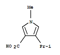 351416-88-1  1H-Pyrrole-3-carboxylicacid, 1-methyl-4-(1-methylethyl)-