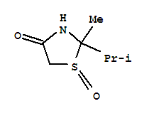 35350-04-0  4-tiazolidinona,2-metil-2-(1-metiletil)-, 1-óxido