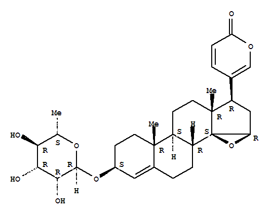 35480-09-2  Bufa-4,20,22-trienolide,3-[(6-deoxy-a-L-mannopyranosyl)oxy]-14,15-epoxy-,(3b,15b)- (9CI)