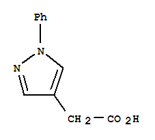 35715-77-6  1H-Pyrazole-4-aceticacid, 1-phenyl-