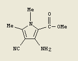 360062-18-6  1H-Pyrrole-2-carboxylic acid, 3-amino-4-cyano-1,5-dimethyl-, methyl ester