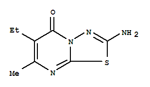 364743-06-6  5H-1,3,4-Thiadiazolo[3,2-a]pyrimidin-5-one,2-amino-6-ethyl-7-methyl-