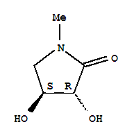 364752-95-4  2-Pyrrolidinone,3,4-dihydroxy-1-methyl-, (3R,4S)-