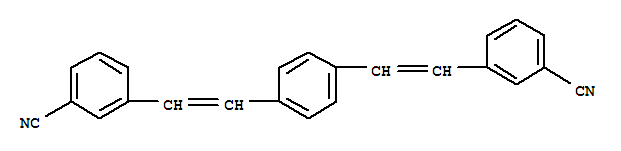 36755-00-7  Benzonitrile,3,3'-(1,4-phenylenedi-2,1-ethenediyl)bis- (9CI)