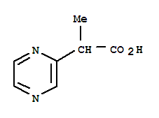 36932-80-6  2-Pyrazineacetic acid, a-methyl-