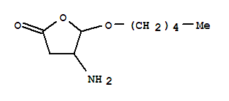 370875-27-7  2(3H)-Furanone,4-aminodihydro-5-(pentyloxy)-