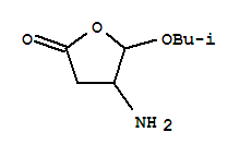 370875-30-2  2(3H)-Furanone,4-aminodihydro-5-(2-methylpropoxy)-