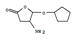 370875-31-3  2(3H)-Furanone,4-amino-5-(cyclopentyloxy)dihydro-