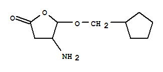 370875-33-5  2(3H)-Furanone,4-amino-5-(cyclopentylmethoxy)dihydro-