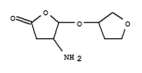 370875-45-9  2(3H)-Furanone,4-aminodihydro-5-[(tetrahydro-3-furanyl)oxy]-