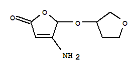 370876-96-3  2(5H)-Furanone,4-amino-5-[(tetrahydro-3-furanyl)oxy]-