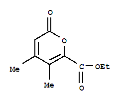 371201-87-5  2H-Pyran-6-carboxylicacid, 4,5-dimethyl-2-oxo-, ethyl ester
