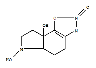 371222-72-9  8aH-Pyrrolo[2,3-g]-1,2,3-benzoxadiazol-8a-ol,4,5,5a,6,7,8-hexahydro-6-hydroxy-, 2-oxide