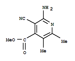 372103-87-2  4-Pyridinecarboxylicacid, 2-amino-3-cyano-5,6-dimethyl-, methyl ester 372103-87-2  4-Pyridinecarboxylicacid, 2-amino-3-cyano-5,6-dimethyl-, methyl ester