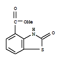374567-30-3  4-Benzothiazolecarboxylicacid, 2,3-dihydro-2-oxo-, methyl ester 374567-30-3  4-Benzothiazolecarboxylicacid, 2,3-dihydro-2-oxo-, methyl ester