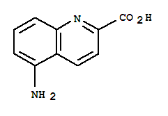 374707-02-5  2-Quinolinecarboxylicacid, 5-amino-