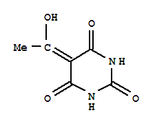 374762-40-0  2,4,6(1H,3H,5H)-Pyrimidinetrione,5-(1-hydroxyethylidene)-