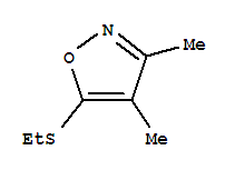 37543-61-6  Isoxazole,5-(ethylthio)-3,4-dimethyl-
