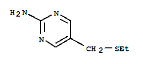 37795-59-8  2-Pyrimidinamine,5-[(ethylthio)methyl]-