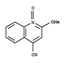 379722-76-6  4-Quinolinecarbonitrile,2-methoxy-, 1-oxide 379722-76-6  4-Quinolinecarbonitrile,2-methoxy-, 1-oxide