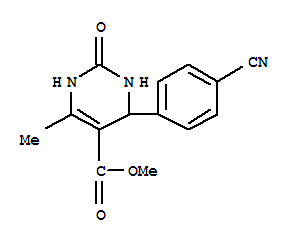 380639-21-4  5-Pyrimidinecarboxylicacid, 4-(4-cyanophenyl)-1,2,3,4-tetrahydro-6-methyl-2-oxo-, methyl ester