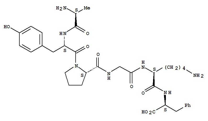 380900-00-5  L-Phenylalanine,L-alanyl-L-tyrosyl-L-prolylglycyl-L-lysyl-