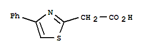 38107-10-7  2-Thiazoleacetic acid,4-phenyl-