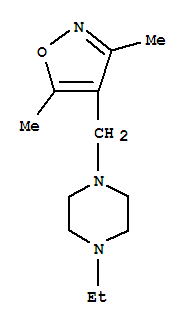 381209-81-0  Piperazine,1-[(3,5-dimethyl-4-isoxazolyl)methyl]-4-ethyl-