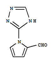 383136-37-6  1H-Pyrrole-2-carboxaldehyde,1-(1H-1,2,4-triazol-5-yl)-