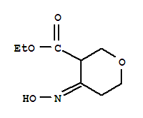 384330-32-9  2H-Pyran-3-carboxylicacid, tetrahydro-4-(hydroxyimino)-, ethyl ester