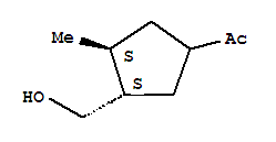 384378-14-7  Ethanone,1-[(3S,4S)-3-(hydroxymethyl)-4-methylcyclopentyl]-