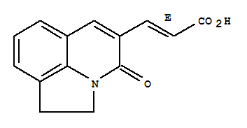 386715-45-3  2-Propenoic acid,3-(1,2-dihydro-4-oxo-4H-pyrrolo[3,2,1-ij]quinolin-5-yl)-, (2E)-