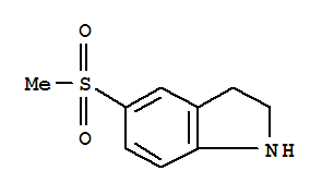 387350-92-7  1H-Indole,2,3-dihydro-5-(methylsulfonyl)-